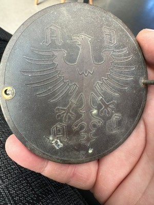 ADAC Plakette kühlergrill MB